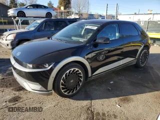 2022 Hyundai IONIQ 5 Limited with VIN KM8KRDAF6NU058277, listed as a Copart auction lot 47318055 with 51,612 mi miles and Salvage Title. Bid and sale history available at carsss.com. Image 1.