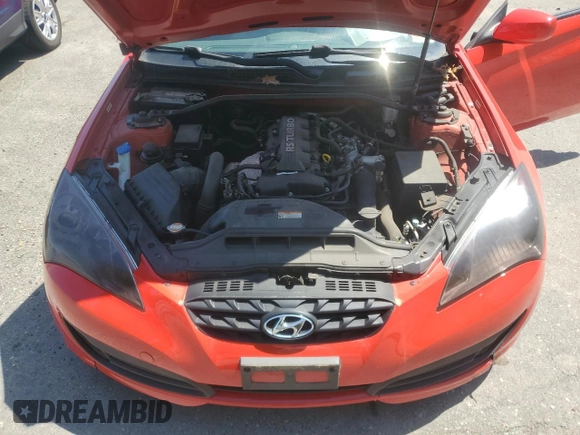 2012 Hyundai Genesis Coupe 2.0T с VIN KMHHT6KD4CU070767, выставлен на аукционе Copart как лот 59059055 с пробегом 105 659 миль миль и Списание • Salvage title. История ставок и продаж доступна на DreamBid. Изображение 11.
