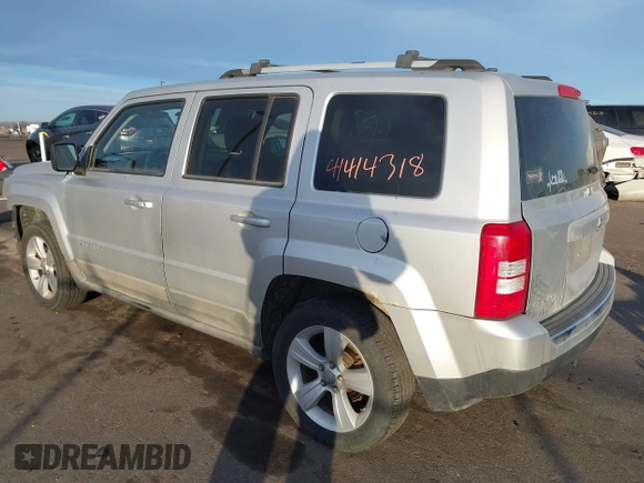 2011 Jeep Patriot Latitude X with VIN 1J4NF4GB3BD127639, listed as a IAAI auction lot 41414318 with 139,097 mi miles and . Bid and sale history available at DreamBid. Image 3.