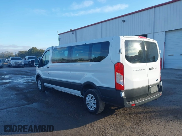 2023 Ford Transit Passenger XL with VIN 1FBAX2Y8XPKB33065, listed as a IAAI auction lot 41440531 with 21,155 mi miles and . Bid and sale history available at DreamBid. Image 3.