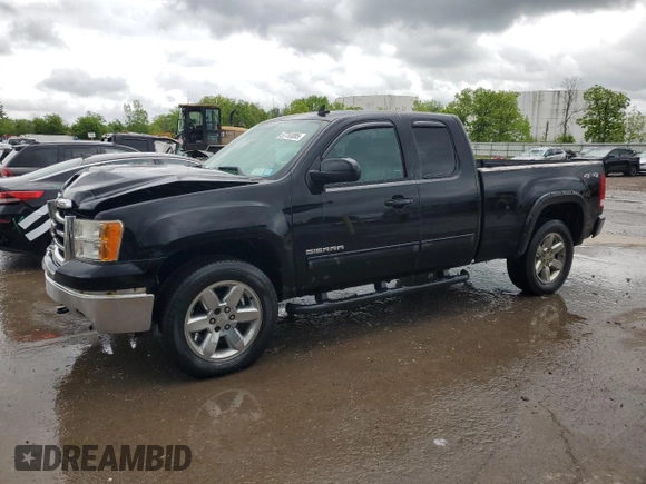 2012 GMC Sierra 1500 SLT z VIN 1GTR2WE75CZ337757, wystawiony jako Copart lot #57753085 z przebiegiem 126 971 mil mil oraz Szkoda całkowita • Salvage title. Historia ofert i sprzedaży dostępna na DreamBid. Obrazek 1.