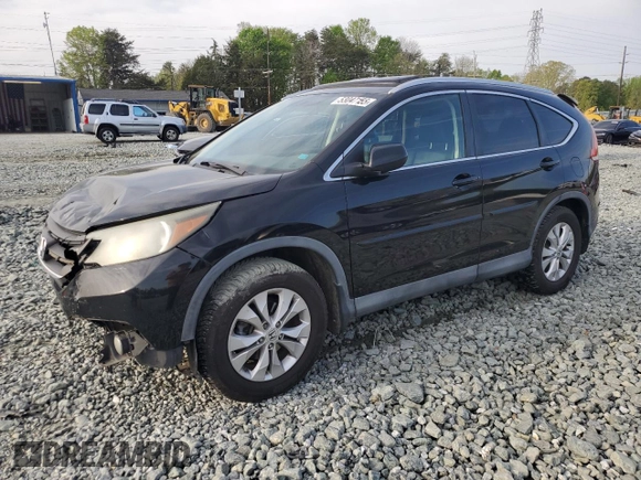 2013 Honda CR-V EX-L z VIN 2HKRM4H71DH662733, wystawiony jako Copart lot #53047155 z przebiegiem 212 443 mil mil oraz Szkoda całkowita • Salvage title. Historia ofert i sprzedaży dostępna na DreamBid. Obrazek 1.