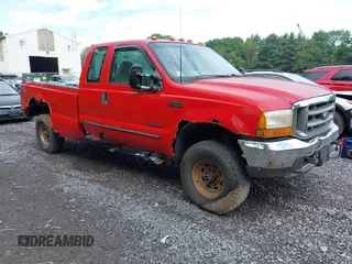 2000 Ford F-250 XL with VIN 1FTNX21FXYEC57021, listed as a IAAI auction lot 42674090 with 221,950 mi miles and . Bid and sale history available at DreamBid. Image 1.