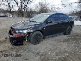 2010 Mitsubishi Lancer GTS with VIN JA32U8FWXAU032583, listed as a Copart auction lot 45248825 with 256,051 mi miles and Salvage Title. Bid and sale history available at carsss.com. Image 1.