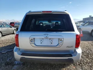 2005 Honda Pilot EX-L with VIN 5FNYF18555B044138, listed as a Copart auction lot 43066385 with 220,709 mi miles and Salvage Title. Bid and sale history available at carsss.com. Image 6.