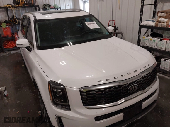 2021 Kia Telluride S with VIN 5XYP6DHC3MG163437, listed as a IAAI auction lot 42214466 with 114,329 mi miles and . Bid and sale history available at DreamBid. Image 6.