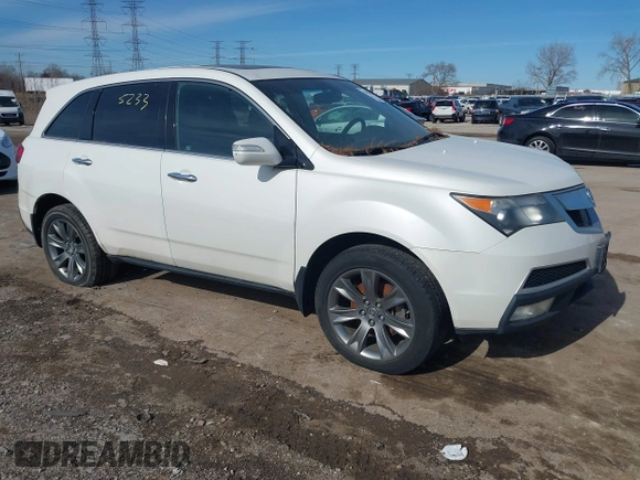 2010 Acura MDX Advance with VIN 2HNYD2H5XAH533578, listed as a IAAI auction lot 41555233 with 185,683 mi miles and . Bid and sale history available at DreamBid. Image 1.