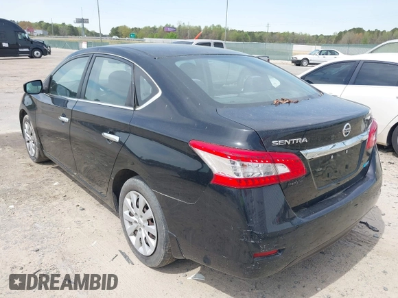 2013 Nissan Sentra SV with VIN 1N4AB7AP5DN909661, listed as a IAAI auction lot 41944990 with 90,767 mi miles and . Bid and sale history available at DreamBid. Image 3.