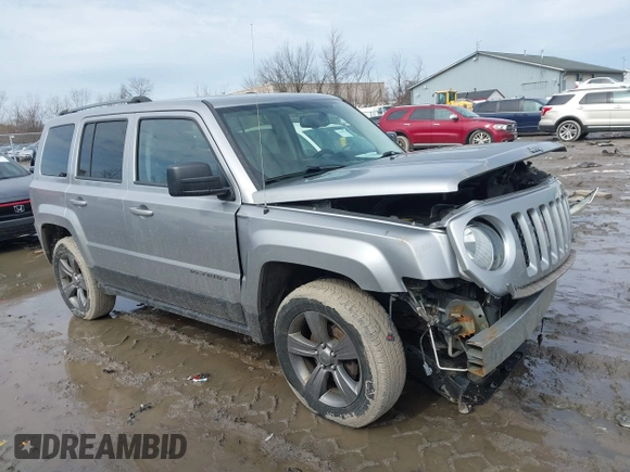 2016 Jeep Patriot Sport with VIN 1C4NJRBB8GD647299, listed as a IAAI auction lot 41673086 with 95,321 mi miles and . Bid and sale history available at DreamBid. Image 13.