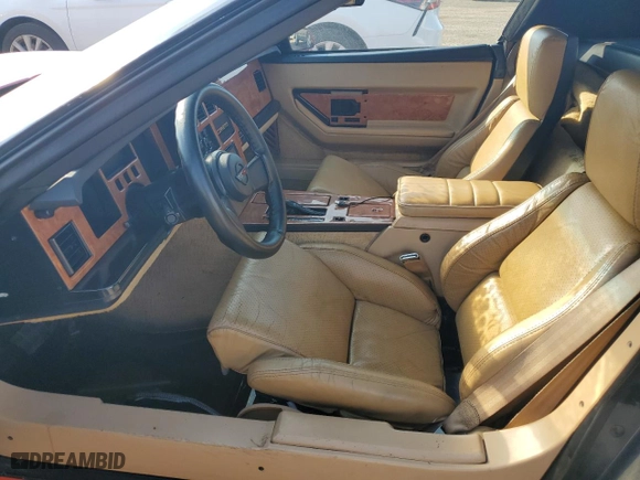 1987 Chevrolet Corvette with VIN 1G1YY3187H5124758, listed as a Copart auction lot 68829344 with 0 mi miles and Non Repairable. Bid and sale history available at carsss.com. Image 7.