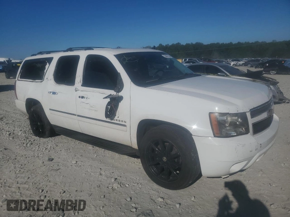2014 Chevrolet Suburban LTZ with VIN 1GNSCKE02ER105377, listed as a Copart auction lot 76697154 with 229,461 mi miles and Salvage title. Bid and sale history available at DreamBid. Image 5.
