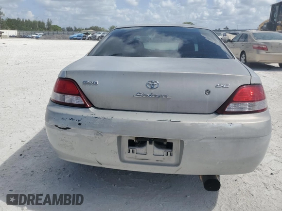 2001 Toyota Solara SE с VIN 2T1CG22P21C504751, выставлен на аукционе Copart как лот 60394485 с пробегом 262 391 миль миль и Чистый • Clean title. История ставок и продаж доступна на DreamBid. Изображение 6.