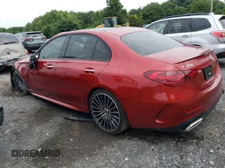 2022 Mercedes-Benz C 300 z VIN W1KAF4HB8NR019839, wystawiony jako Copart lot #62828774 z przebiegiem Nie podano mil oraz Szkoda całkowita • Salvage title. Historia ofert i sprzedaży dostępna na DreamBid. Obrazek 2.