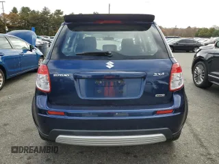 2008 Suzuki SX4 with VIN JS2YB417685104593, listed as a Copart auction lot 76975964 with 152,781 mi miles and Salvage Title. Bid and sale history available at carsss.com. Image 6.