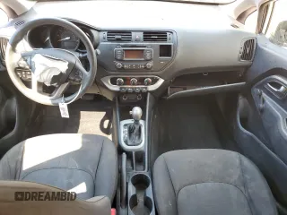 2014 Kia Rio LX with VIN KNADM4A32E6395290, listed as a Copart auction lot 48531785 with 92,582 mi miles and Salvage Title. Bid and sale history available at carsss.com. Image 8.