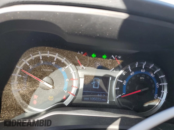 2016 Toyota 4Runner Limited with VIN JTEBU5JR5G5298187, listed as a Copart auction lot 48794805 with 105,033 mi miles and Clean title. Bid and sale history available at DreamBid. Image 9.