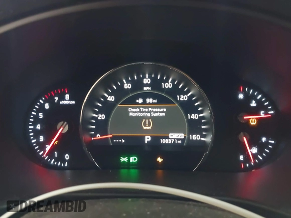 2019 Kia Sorento EX with VIN 5XYPHDA51KG521590, listed as a IAAI auction lot 42045921 with 108,371 mi miles and . Bid and sale history available at DreamBid. Image 7.
