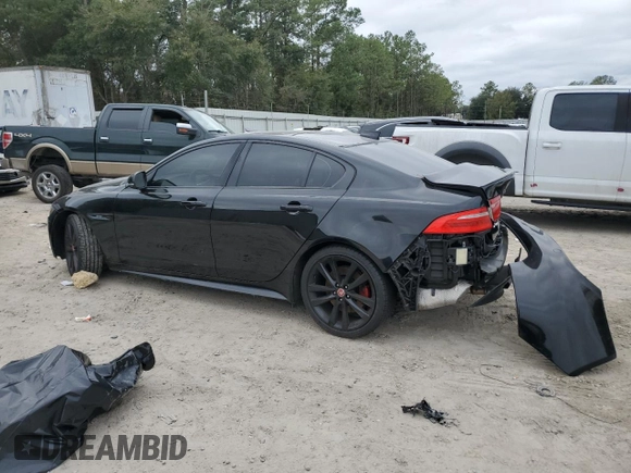 2018 Jaguar XE 35t R-Sport with VIN SAJAL4EV4JCP22662, listed as a Copart auction lot 86383354 with 0 mi miles and Salvage Title. Bid and sale history available at carsss.com. Image 2.