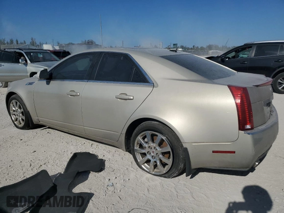 2008 Cadillac CTS RWD w/1SA with VIN 1G6DF577X80153211, listed as a Copart auction lot 51835245 with 122,818 mi miles and Clean Title. Bid and sale history available at carsss.com. Image 2.