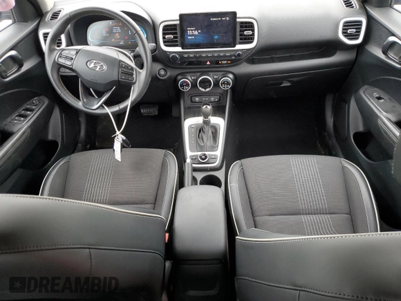 2023 Hyundai Venue Limited with VIN KMHRC8A33PU244326, listed as a Copart auction lot 55687515 with 9,973 mi miles and Salvage title. Bid and sale history available at DreamBid. Image 8.