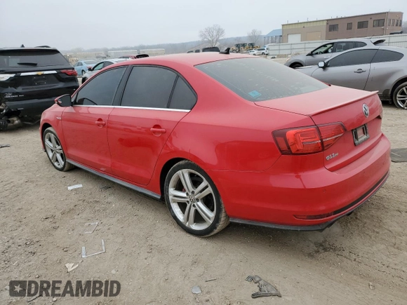 2016 Volkswagen Jetta Sedan 2.0T GLI SE with VIN 3VW5T7AJ1GM243348, listed as a Copart auction lot 86398744 with 126,372 mi miles and Salvage Title. Bid and sale history available at carsss.com. Image 2.