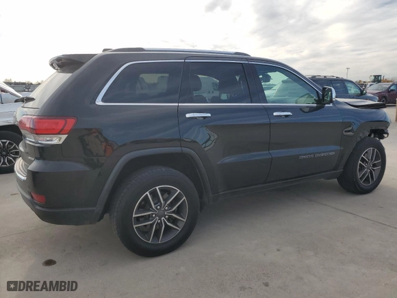 2020 Jeep Grand Cherokee Limited with VIN 1C4RJFBGXLC349901, listed as a Copart auction lot 47203795 with 116,825 mi miles and Salvage Title. Bid and sale history available at carsss.com. Image 3.
