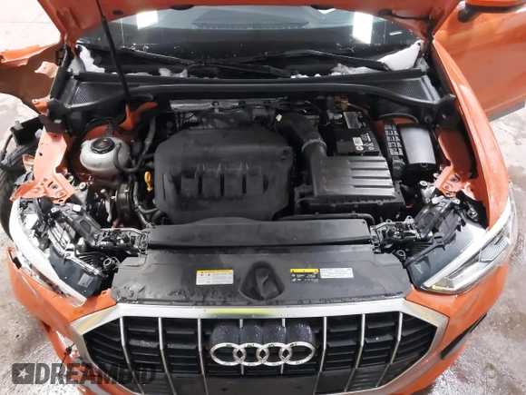 2023 Audi Q3 S line Premium z VIN WA1DECF3XP1112714, wystawiony jako IAAI lot #41918405 z przebiegiem 30 969 mil mil oraz . Historia ofert i sprzedaży dostępna na DreamBid. Obrazek 10.