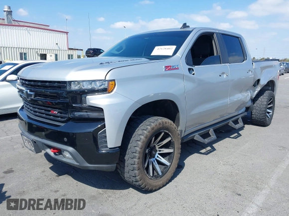 2019 Chevrolet Silverado 1500 LT Trail Boss with VIN 3GCPYFED9KG117659, listed as a IAAI auction lot 42128402 with 61,759 mi miles and . Bid and sale history available at DreamBid. Image 19.