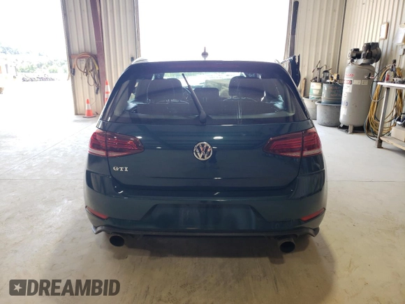 2018 Volkswagen Golf GTI S with VIN 3VW547AU4JM292378, listed as a Copart auction lot 60270354 with 109,612 mi miles and Salvage Title. Bid and sale history available at carsss.com. Image 6.