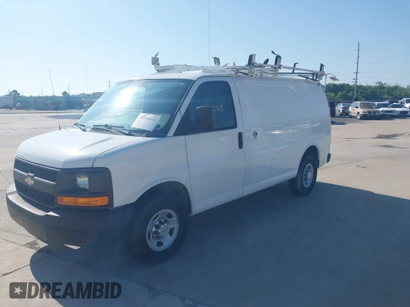 2014 Chevrolet Express Cargo with VIN 1GCWGFCA5E1121007, listed as a IAAI auction lot 42505878 with 178,916 mi miles and . Bid and sale history available at DreamBid. Image 17.