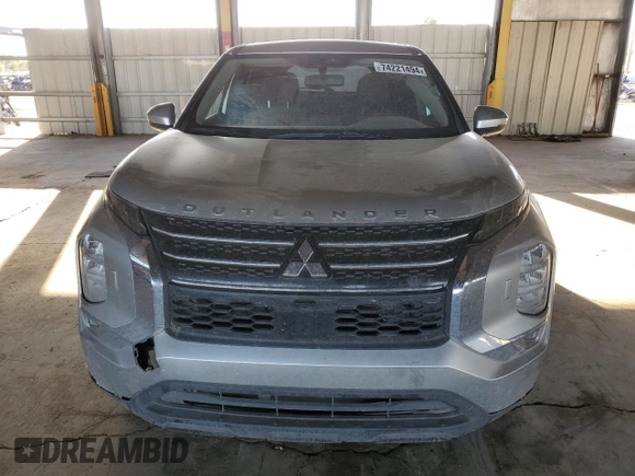 2022 Mitsubishi Outlander ES with VIN JA4J4TA82NZ074855, listed as a Copart auction lot 43648465 with 68,129 mi miles and Salvage Title. Bid and sale history available at carsss.com. Image 5.