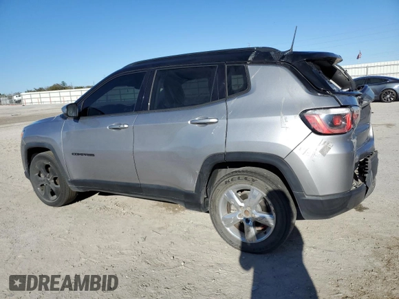 2019 Jeep Compass Latitude with VIN 3C4NJCBB1KT782396, listed as a Copart auction lot 48022595 with 75,790 mi miles and Salvage title. Bid and sale history available at DreamBid. Image 2.