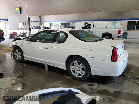 2006 Chevrolet Monte Carlo z VIN 2G1WN151269365290, wystawiony jako Copart lot #55768425 z przebiegiem 215 211 mil mil oraz Szkoda całkowita • Salvage title. Historia ofert i sprzedaży dostępna na DreamBid. Obrazek 2.
