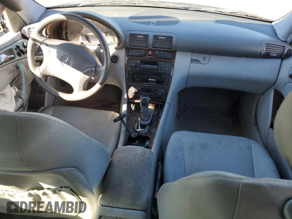 2002 Mercedes-Benz C 230/260/280/320 with VIN WDBRF64J82F278557, listed as a Copart auction lot 45290925 with Not Provided miles and Salvage Title. Bid and sale history available at DreamBid. Image 8.