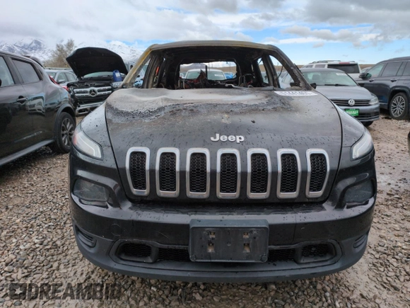 2015 Jeep Cherokee Sport z VIN 1C4PJMAB9FW564237, wystawiony jako Copart lot #51441465 z przebiegiem Nie podano mil oraz Szkoda całkowita • Salvage title. Historia ofert i sprzedaży dostępna na DreamBid. Obrazek 5.