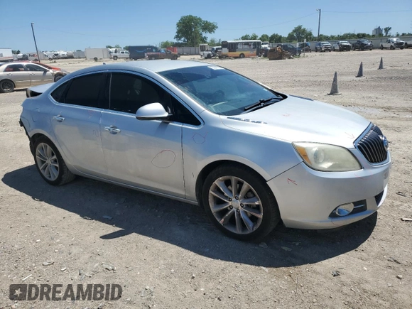 2014 Buick Verano Group with VIN 1G4PS5SK8E4123710, listed as a Copart auction lot 53941935 with 130,525 mi miles and Salvage title. Bid and sale history available at DreamBid. Image 4.