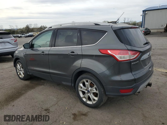 2016 Ford Escape Titanium with VIN 1FMCU9J95GUC17688, listed as a Copart auction lot 53234575 with 124,030 mi miles and Salvage Title. Bid and sale history available at DreamBid. Image 2.