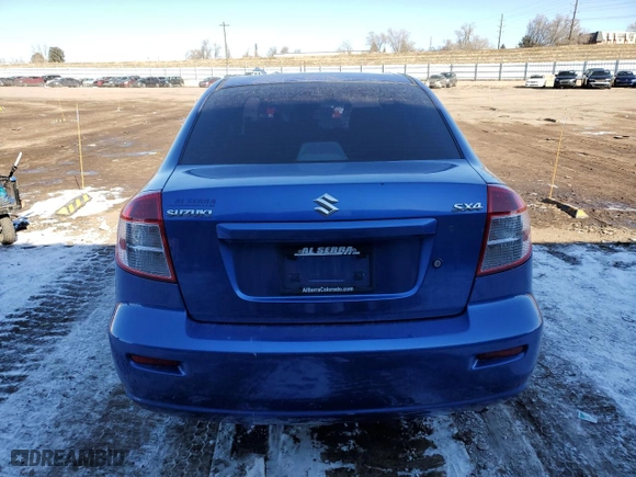2013 Suzuki SX4 LE with VIN JS2YC5A38D6101442, listed as a Copart auction lot 42833395 with 154,379 mi miles and Salvage Title. Bid and sale history available at carsss.com. Image 6.