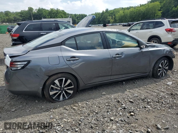2024 Nissan Sentra SV with VIN 3N1AB8CV5RY353523, listed as a Copart auction lot 65002595 with 5,046 mi miles and Salvage title. Bid and sale history available at DreamBid. Image 3.