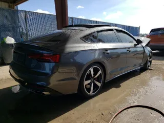 2022 Audi A5 Sportback S line Premium Plus with VIN WAUFACF52NA021734, listed as a Copart auction lot 63515093 with 0 mi miles. Bid and sale history available at carsss.com. Image 3.