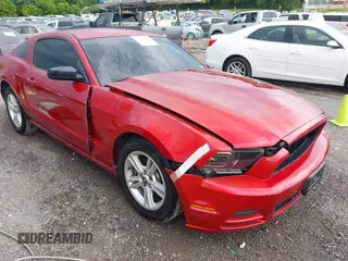 2013 Ford Mustang V6 with VIN 1ZVBP8AM9D5283332, listed as a IAAI auction lot 42471456 with 108,514 mi miles and . Bid and sale history available at DreamBid. Image 17.