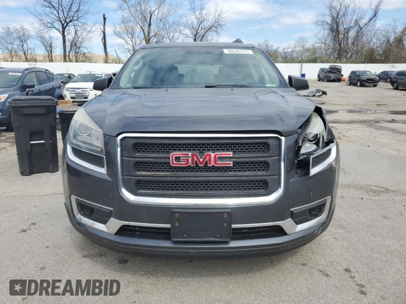 2013 GMC Acadia SLE with VIN 1GKKRPKD8DJ164253, listed as a Copart auction lot 50636775 with Not Provided miles and Salvage Title. Bid and sale history available at DreamBid. Image 5.