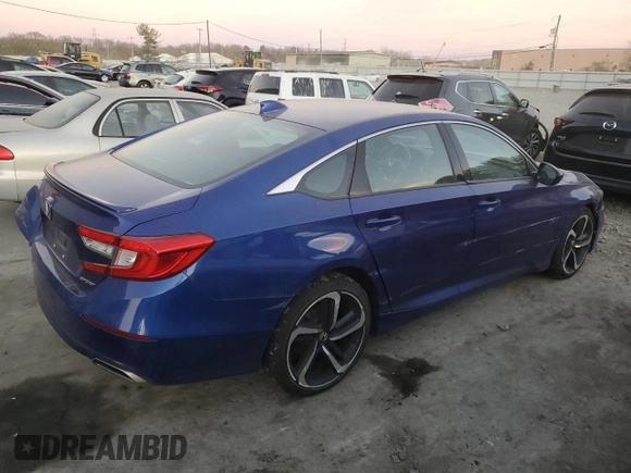 2018 Honda Accord Sedan Sport 1.5T with VIN 1HGCV1F39JA230073, listed as a Copart auction lot 79733154 with 115,852 mi miles and Salvage Title. Bid and sale history available at carsss.com. Image 3.