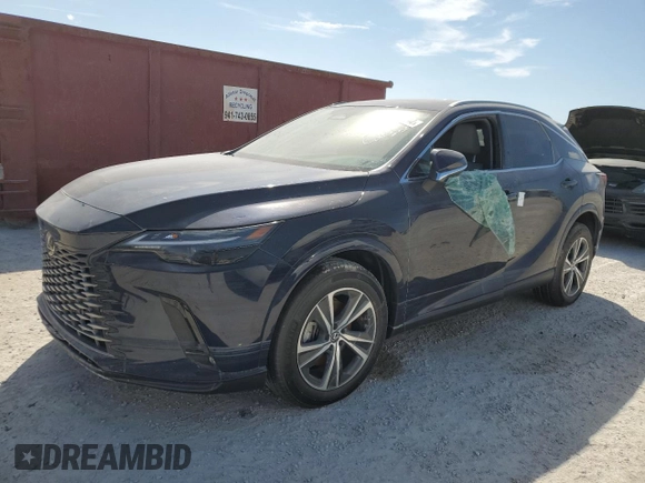 2024 Lexus RX with VIN 2T2BAMBA4RC027400, listed as a Copart auction lot 76495494 with Not Provided miles and Non Repairable. Bid and sale history available at carsss.com. Image 1.