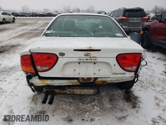 2003 Oldsmobile Alero GX with VIN 1G3NK52F63C240851, listed as a Copart auction lot 43152545 with Not Provided miles and Salvage Title. Bid and sale history available at DreamBid. Image 6.