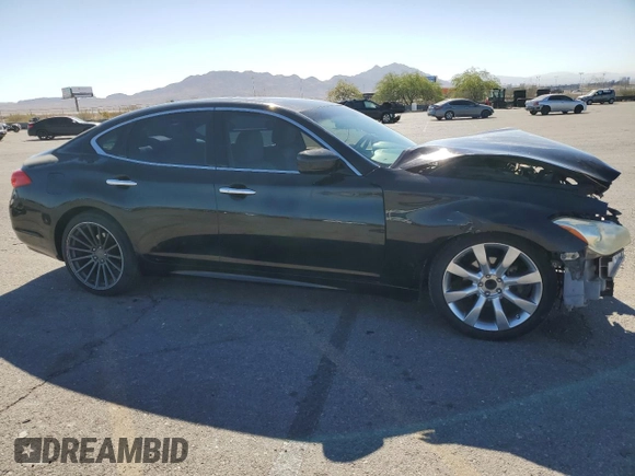 2012 Infiniti M37 with VIN JN1BY1AP6CM330079, listed as a Copart auction lot 77770814 with 117,479 mi miles and Salvage Title. Bid and sale history available at carsss.com. Image 4.