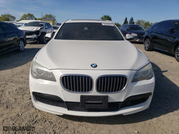 2013 BMW 7 Series 750Li xDrive with VIN WBAYF8C57DD139710, listed as a Copart auction lot 50369015 with 120,962 mi miles and Clean Title. Bid and sale history available at carsss.com. Image 5.