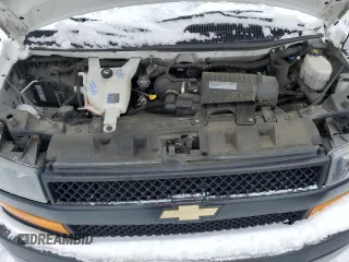 2019 Chevrolet Express Cargo Van with VIN 1GCWGAFGXK1313599, listed as a Copart auction lot 42170245 with 161,298 mi miles and Clean Title. Bid and sale history available at carsss.com. Image 12.