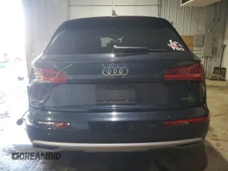 2019 Audi Q5 Premium with VIN WA1ANAFY3K2115878, listed as a Copart auction lot 46047055 with 58,089 mi miles and Salvage Title. Bid and sale history available at carsss.com. Image 6.