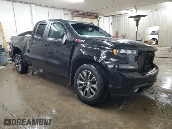 2019 Chevrolet Silverado 1500 RST with VIN 1GCRYEED3KZ274915, listed as a Copart auction lot 84505734 with Not Provided miles and Salvage Title. Bid and sale history available at DreamBid. Image 4.